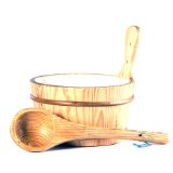 Bucket and Ladle for Saunas 