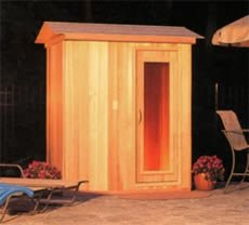  Outdoor Sauna 4'x4' DreamLine BLOD44 