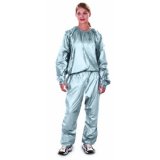  Everlast for Her PVC Sauna Suit, Silver, One Size 