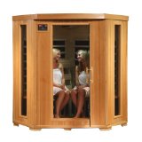 4 Person Corner Sauna FAR Infrared