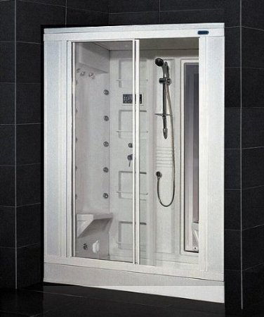  Sliding Door Steam Sauna Shower 